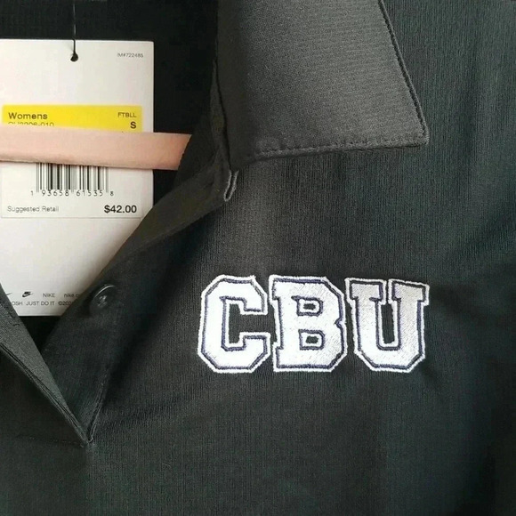 CBU Nike Women's Dri-fit polo NWT Small - Picture 2 of 4